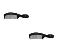 FRCOLOR 2 Piezas tubo de raspado de cuerno scalphero massage Peine de diseño simple peine de peine de mano para el hogar peines dispositivo para el cabello peine casero cuernos