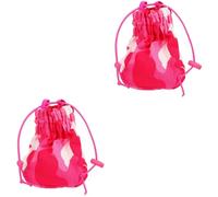 FRCOLOR 2 Piezas Universal Soplador y Rizador Secador De Pelo Herramienta Auxiliar Bolsa De Tela Parabrisas (rosa) Secadores De Pelo Para Mujeres Champú Rizo Señor Lienzo De Agoldón