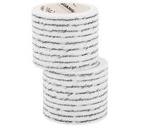 FRCOLOR 2 Rollos de Cinta Washi Gótica de Papel 35 Mm, Juego de Cintas Adhesivas Decorativas para Álbumes de Recortes y Manualidades DIY, Colores Vintage para Decoración Creativa