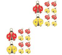 FRCOLOR 2 Series Accesorios Para Hacer Joyas Cuentas Para Pulseras Diy Hacer Amuletos Encantos Para Manualidades Diy Talón Rosario Collar Chicas Llave Aleación 10 Piezas*2