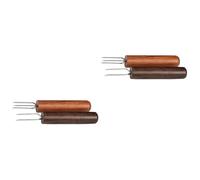 FRCOLOR 2 Series Aguja De Extensión Cuidado Personal Rugerizado Prolongador De Moxibustión Relajación Titular De Artemisa Herramienta De Prolongación De Calor Moxa Palo De Rosa 2 Piezas*2