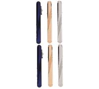 FRCOLOR 2 Series Juego De Pinzas Para Corbata Pinzas Para Corbata De Hombre Pinzas Para Corbata De Boda Broches Para Corbata De Padrino De Boda Pinzas Para Corbata De 3 piezas*2