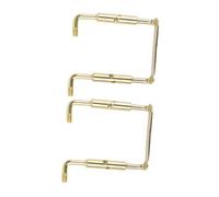 FRCOLOR 2 Tornillos Metálicos Para Mentonera De Violín Soporte Resistente y Fácil Instalación Para Músicos Profesionales y Aficionados En Mantenimiento De Instrumentos