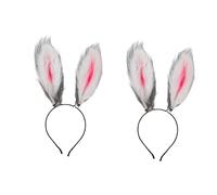 FRCOLOR 2 Uds Diadema Con Orejas De Conejo Niñas Diademas Orejas De Conejo Diadema De Pelo Deyer Oreja De Conejo Sombreros Oreja De Animal Diadema Orejas De Animales Tocado Orejas De