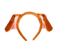 FRCOLOR 2 Uds Diadema Para Cachorros Tocado De Tela Lazo Para El Pelo Diadema Con Orejas De Aro De Pelo De Dibujos Animados Tocado Encantador Diadema De Dibujos Animados Aro