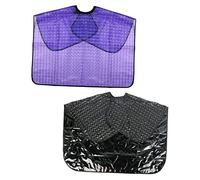 FRCOLOR 2 Uds Mantón Teñido Para El Cabello Capa Para Teñir El Cabello Capa De Maquillaje Champú Profesional Capa Para Estilista Bata De Peluquería Capa Para Color De Cabello Chal Para