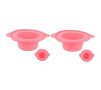 FRCOLOR 2 Uds Máquina De Cera Olla Interior De Silicona Máscara Tazón Para Mezclar Crisol De Cera DIY Tazón De Barro Facial Máscara Suministro De Mezcla Cuencos Para Teñir