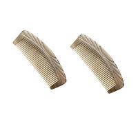 FRCOLOR 2 Uds Peine De Masaje Raspado Peines Gua Sha De Cuerno Piedra Gua Sha Masajeadores Manuales Del Cuero Cabelludo Herramienta De Masaje Guasha Del Cuero Cabelludo