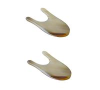 FRCOLOR 2 Uds Placa De Raspado De Masaje Pluma Guasha Masajeadores De Ojos Pluma Raspadora Masajeador Facial Herramienta De Raspado Herramienta De Masaje Masaje De Raspado De Cuerno