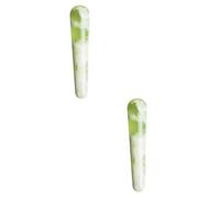 FRCOLOR 2 Varillas De Masaje De Jade Rodillo De Mano Para Puntos Gatillo Para Acupresión En Pies Herramienta De Masaje Para Aliviar Todo El Cuerpo Para Hombres.