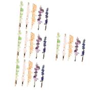 FRCOLOR 20 Piezas abrazadera piedra natural Horquilla temática pasadores pelo pinzas cabello pinza pelo flequillo tiara pasador piedras cristal horquillas para el cabello