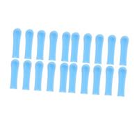 FRCOLOR 20 Piezas Accesorios Para Orejas Accesorios Para Quitar Cerumen Eliminación De Cerumen Reemplazo De Puntas De Auriculares Puntas De Pala Visibles Limpiador De Cerumen Gel De Sílice