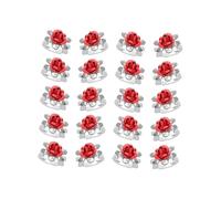 FRCOLOR 20 Piezas Clips Pequeños con Diseño de Diamantes para Niñas y Bebés Accesorios Seguros y Elegantes para Fiestas Jardín de Infancia y Diario