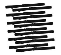 FRCOLOR 20 Piezas Correa Elástica Con Gancho Para Pajarita Accesorios De Extensión Para Pajaritas Correas Ajustables Para Uniformes Estilo Náutico Banda De Soporte Extensores Elásticos