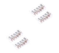 FRCOLOR 20 Piezas metal formas de extensión de uñas clavo rieles ferramentas puntas de molde de uñas herramientas de belleza de uñas manicura Uñas de fototerapia extender Referirse a