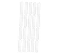 FRCOLOR 20 Piezas para Aceites Esenciales Tubos de Plástico de Color Claro Inhaladores Nasales para Aromaterapia Uso Spa o Hogar