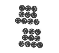 FRCOLOR 20 Uds Molinillo De Pies Cabezal Exfoliante Cabezales De Repuesto Para Pedicura Suministros De Lima Eléctrica Para Pies Cabezales De Repuesto Para Lima De Pies Pieza De Cabezal