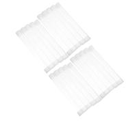 FRCOLOR 20 Unidades Estuche de Almacenamiento para Corporal Grande Tubo Protector Transparente y Diseño Plano para Uso Seguro