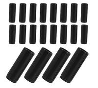 FRCOLOR 20 Unidades Extremos de Cordón de Metal Cierres Resistentes para Cuerdas y Cordones de Ropa Sujetadores Funcionales para Capuchas y Pantalones Tapas de Cuerda Antideslizantes