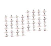 FRCOLOR 200 Piezas Bolsa con cordón de Organza bolsas de celofán de navidad bolsas transparentes almacenaje de almacenamiento de de fiesta de gasa tela