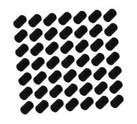 FRCOLOR 200 Piezas Hebilla de ajuste de máscara ajustable Regulador gancho ajustable máscara hebilla de ajuste cordón ajustador gel de sílice Black