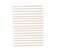 FRCOLOR 200 Piezas Herramientas De Manicura Stick De Madera Naranja Removedor De Cutícula Agente De Mudanzas Palo De Limpieza De Uñas Piedra Pómez Removedor De Uñas Clavo Palos Bambú