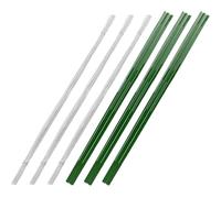 FRCOLOR 200 Tallos para Flores de Papel Flexibles y Resistentes, Varillas para Flores DIY de 24 Gauge, 40 Cm de Largo, Color Verde, Kit de Tallos Artificiales para Arreglos