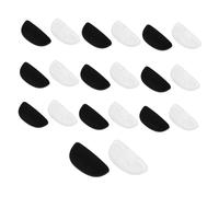 FRCOLOR 20pares Almohadillas Nariz Gafas Almohadillas Silicona Suave Cómodas Reemplazos