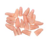 FRCOLOR 20piezas Dedo Falso Puntas De Pulgar Artificiales Accesorios para Actuaciones Herramientas De para Espectáculos De Escenario