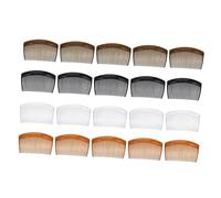 FRCOLOR 20piezas Peines Laterales Ecológicos De Plástico Para Mujer Peines De Peluquería Para Peinar El Cabello Herramienta De Maquillaje De Moda