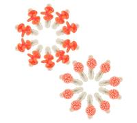 FRCOLOR 20piezas Pinzas Pelo Forma de Cerebro para Halloween Accesorio Forma de Cerebro Pasadores Divertidos para Mujeres Antideslizantes Decorativas para Fiestas de Cumpleaños