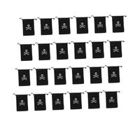 FRCOLOR 24 Piezas Cordón de Tela para Fiesta Diseño de Bolsas para Dulces y Monedas Reutilizables para Halloween y Búsqueda del Tesoro