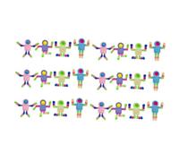 FRCOLOR 24 Piezas Juguetes Desmontables Robot Fidget Sensorial DIY Ensamblaje para Aliviar Ansiedad y Mejorar Coordinación Mano