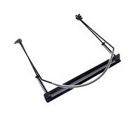 FRCOLOR 24agujeros Soporte De Armónica Para Músico Soporte Para Mástil De Armónica Material Resistente Color Negro Para Práctica Estudio o Escenario