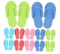 FRCOLOR 24Pares Zapatillas Desechables para Pedicura de Sola Vez Calzado Transpirable y Cómodo para Salones y Playa para Casa