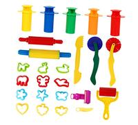 FRCOLOR 25 piezas Herramientas de Plastilina para Kit de Moldes Coloridos de Arcilla para Manualidades y Creatividad Infantil