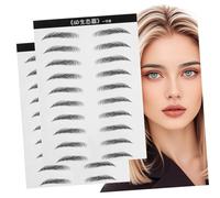 FRCOLOR 2hojas Pegatina Para Cejas Parche Cejas Artificiales Simulación Herramientas De Maquillaje