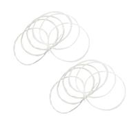 FRCOLOR 2juego Cuerdas De Nailon Para Guitarra Clásica Entorchado Transparente Juego De Cuerdas Extremos De Amarre Suaves Para Principiantes y Práctica Casa o Estudio