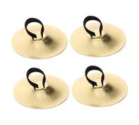 FRCOLOR 2pares Platillos De Dedo Para Danza Del Vientre Instrumento Musical Para Bailar Platillos Pequeños De Accesorio Para Fiestas De Baile