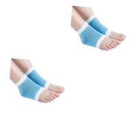 FRCOLOR 2pcs butter -butter soft skin aloe sockschuhe Feuchtigkeitsde Gel-Fersensocken Semihydrating Socken Spa-Set Haarring Fräulein Fersenabdeckung