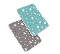 FRCOLOR 2piezas Almohadilla para Pañales de Almohadilla para Orinales Portátil para Cambiador de Bebe Material Transpirable y Lavable para Uso Casa o Viaje