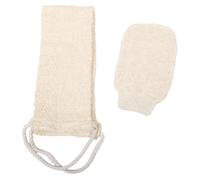 FRCOLOR 2piezas Baño Exfoliante de Espalda Toallas Exfoliantes Removedor de Piel Muerta para Ducha Guantes de Ducha para Uso Diario