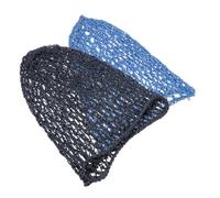 FRCOLOR 2piezas Bolsa de Cuidado del Cabello de Gorro para Dormir Vintage de Crochet para Mujer para Usar mientras Duerme o Viaja Protege Su Cabello del Frizz Enredado
