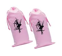 FRCOLOR 2piezas Bolsas Ballet Cordón Unidades Organizador De Zapatos para Almacenamiento