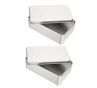 FRCOLOR 2piezas Cajas de Embalaje para Tiramisú Cajas de Hojalata Altas para Pasteles para Galletas de Fiesta y Postres