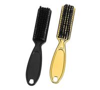 FRCOLOR 2piezas Cepillo Cabello De Nailon Limpiador De Cabello Plumero Para Cuello Práctico Para Barberías