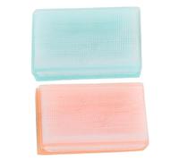 FRCOLOR 2piezas Cepillo De Champú Para Bebés y Esponja De Baño Suave Para Cuidado Del Cabelludo y Masaje Accesorios Esenciales Para Baño De Recién Nacidos Estimulación Sensorial y