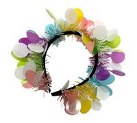 FRCOLOR 2piezas Diadema De Huevo De Pascua Diademas De Oropel Para Mujeres Tocado De Accesorios Cabello De De Pascua