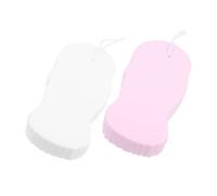 FRCOLOR 2piezas Esponja De Baño Para Esponja Natural Cepillo De Para Limpieza Diaria Fácil De Colgar