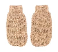 FRCOLOR 2piezas Guante Exfoliante Corporal Guante De Spa Removedor De Piel Muerta Exfoliante Para Ducha y Spa De Baño De Baño Para Yute Manoplas